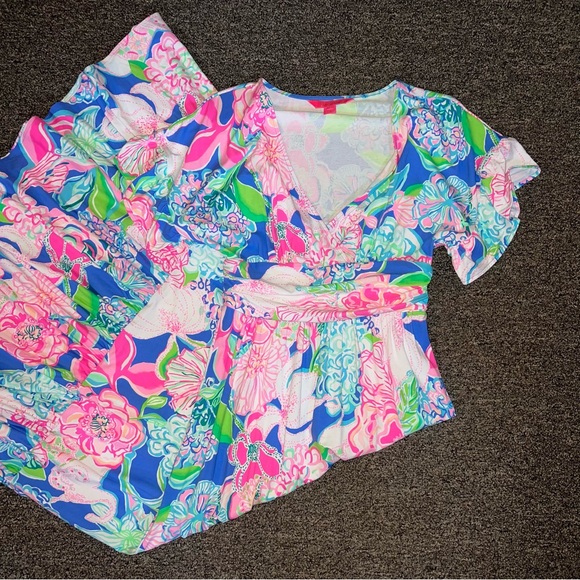 Lilly Pulitzer Dresses & Skirts - Lilly Pulitzer Jessi Midi Dress - Peony For Your Thoughts - Small - NWOT